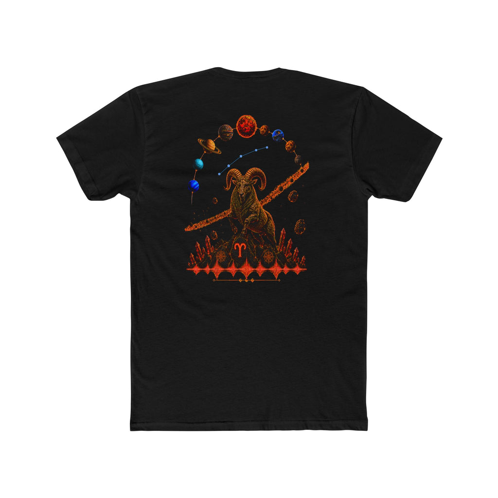 Aries Zodiac T‑Shirt — Fiery Ram Constellation Tee