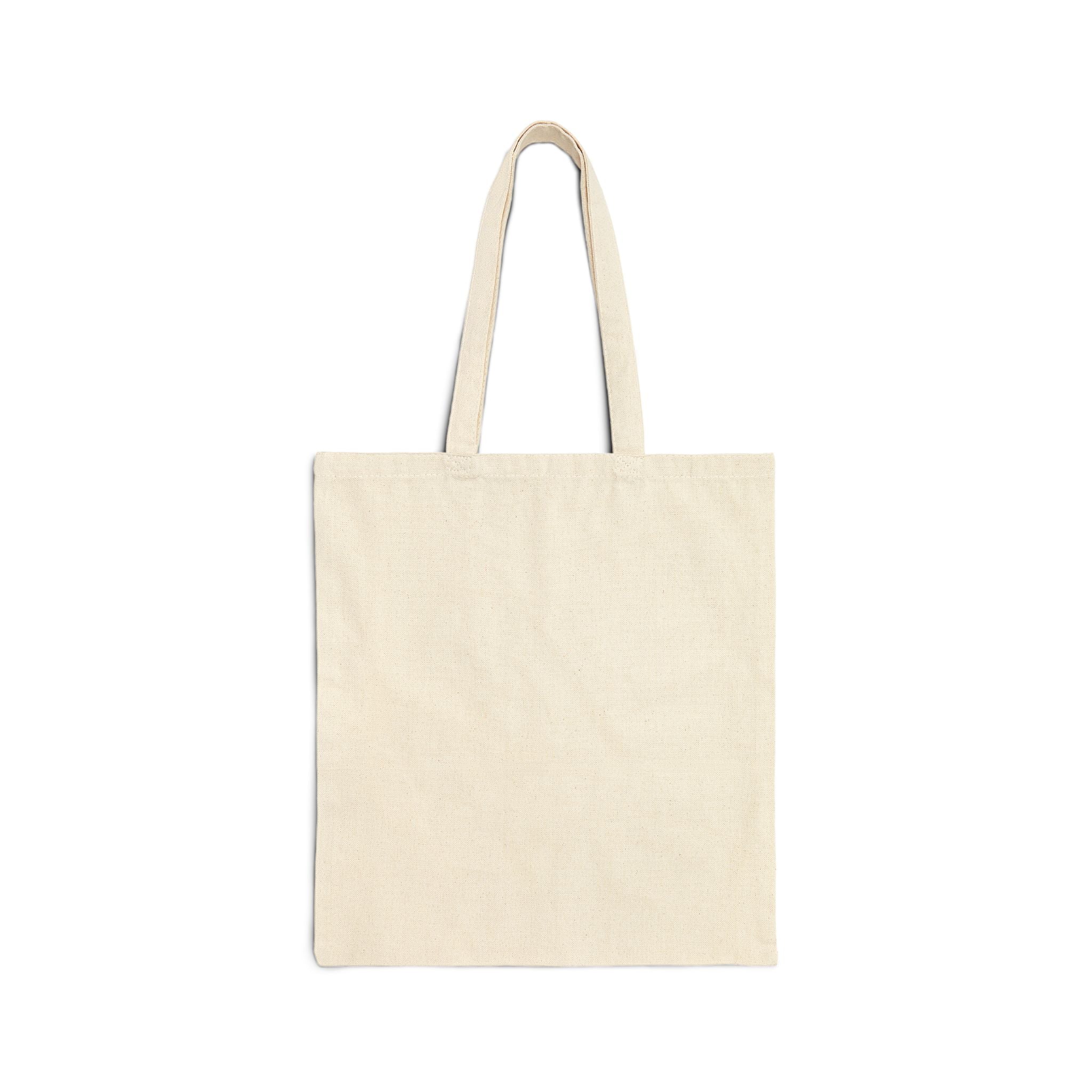 B++CH LIFE Canvas Tote Bag – Funny Bold Text Cotton Market Bag