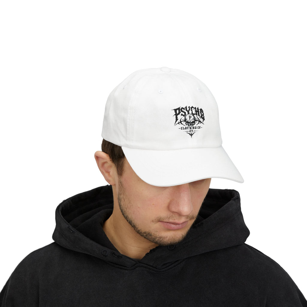 Psycho Clothing Co. Embroidered Dad Cap
