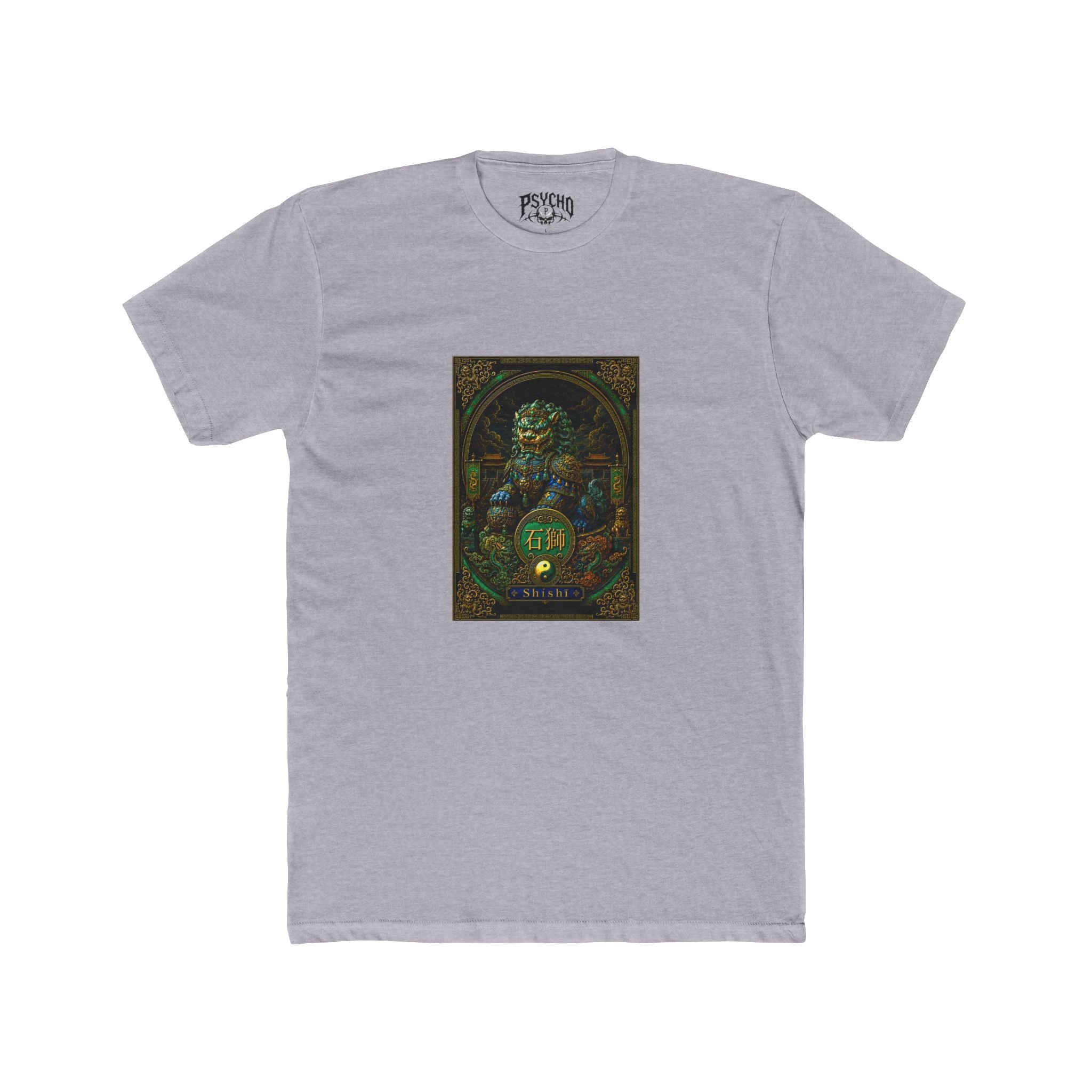 Mystic Druid Illustration Tee — Nature Guardian Graphic T-Shirt