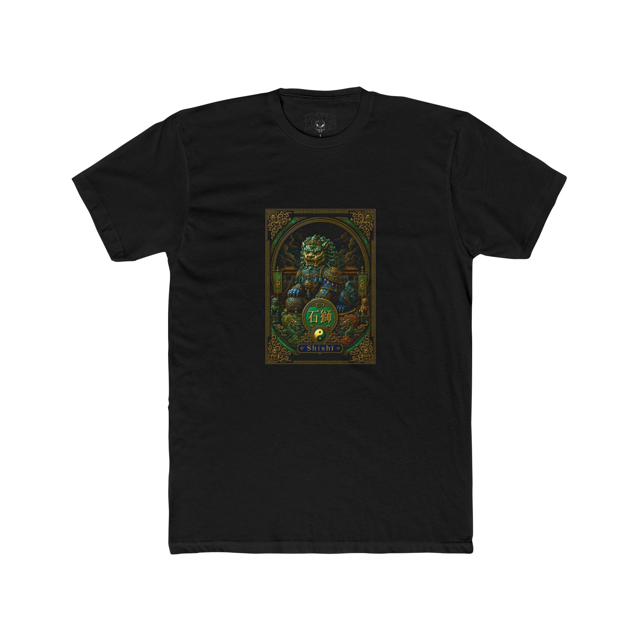 Mystic Druid Illustration Tee — Nature Guardian Graphic T-Shirt