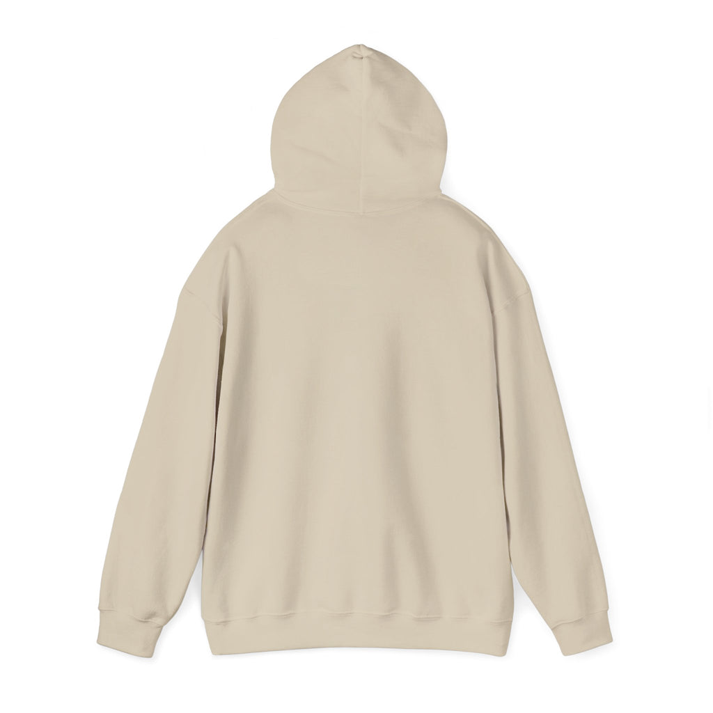 Life Graphic Hoodie — Bold Retro Black Text Hoodie