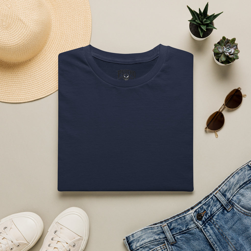 White Minimalist Tee — Casual Everyday Crewneck