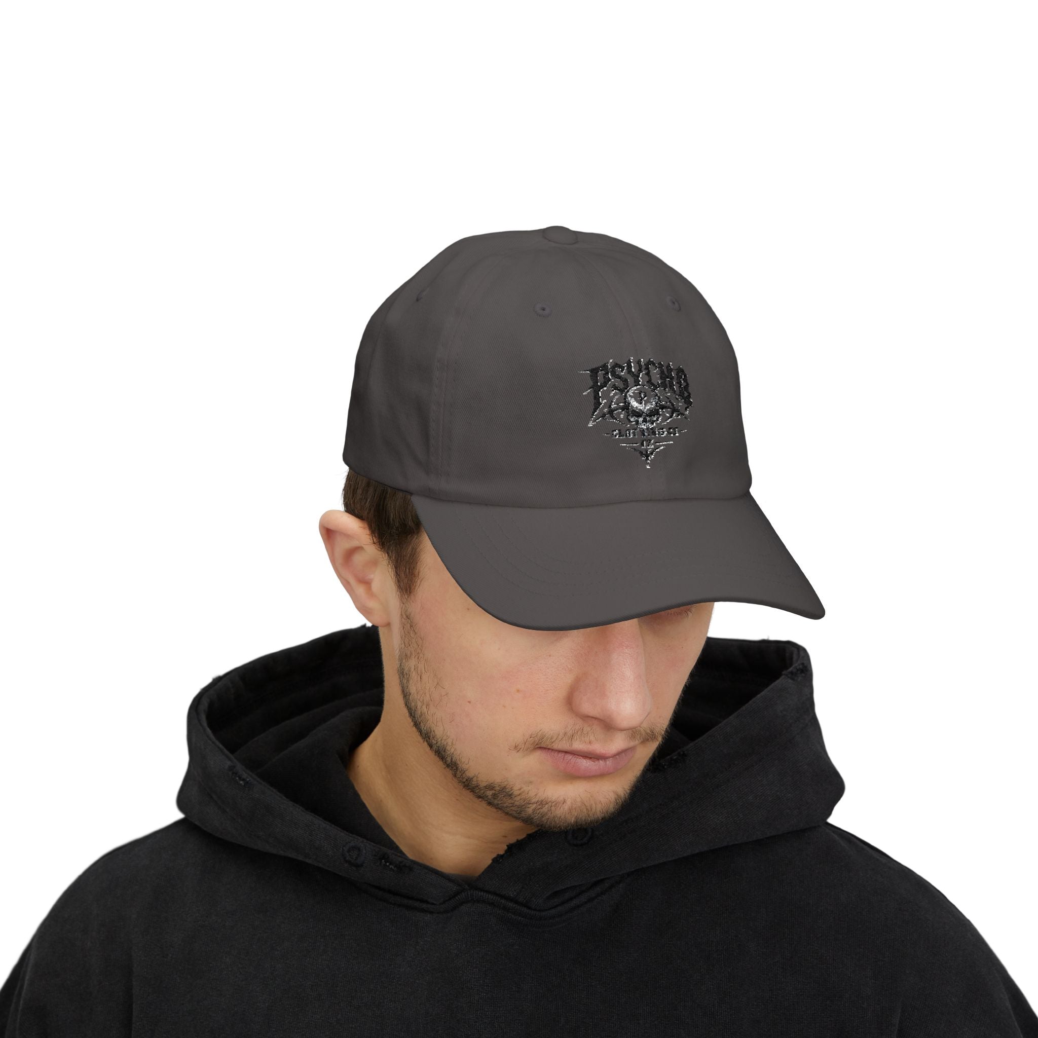 Psycho Clothing Co. Embroidered Dad Cap