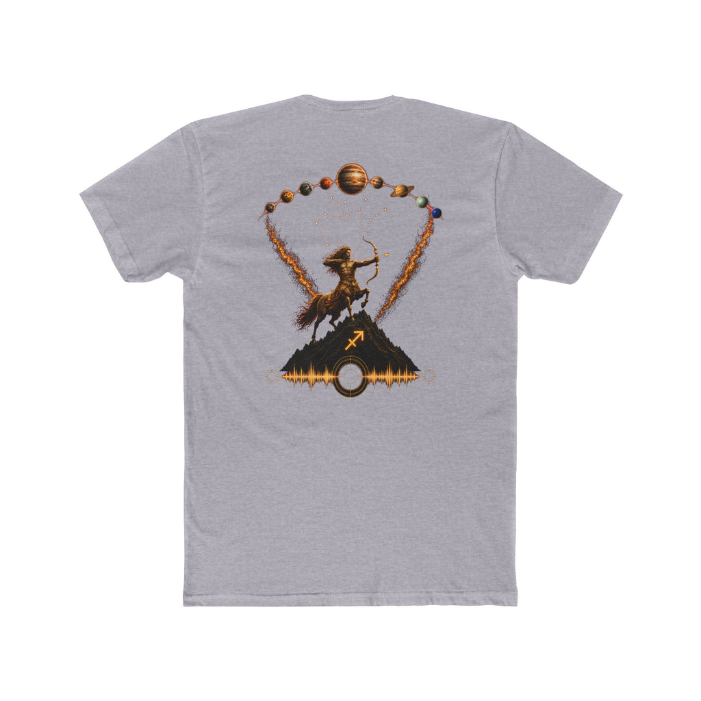 Sagittarius Zodiac T‑Shirt — Archer Constellation Solar Design