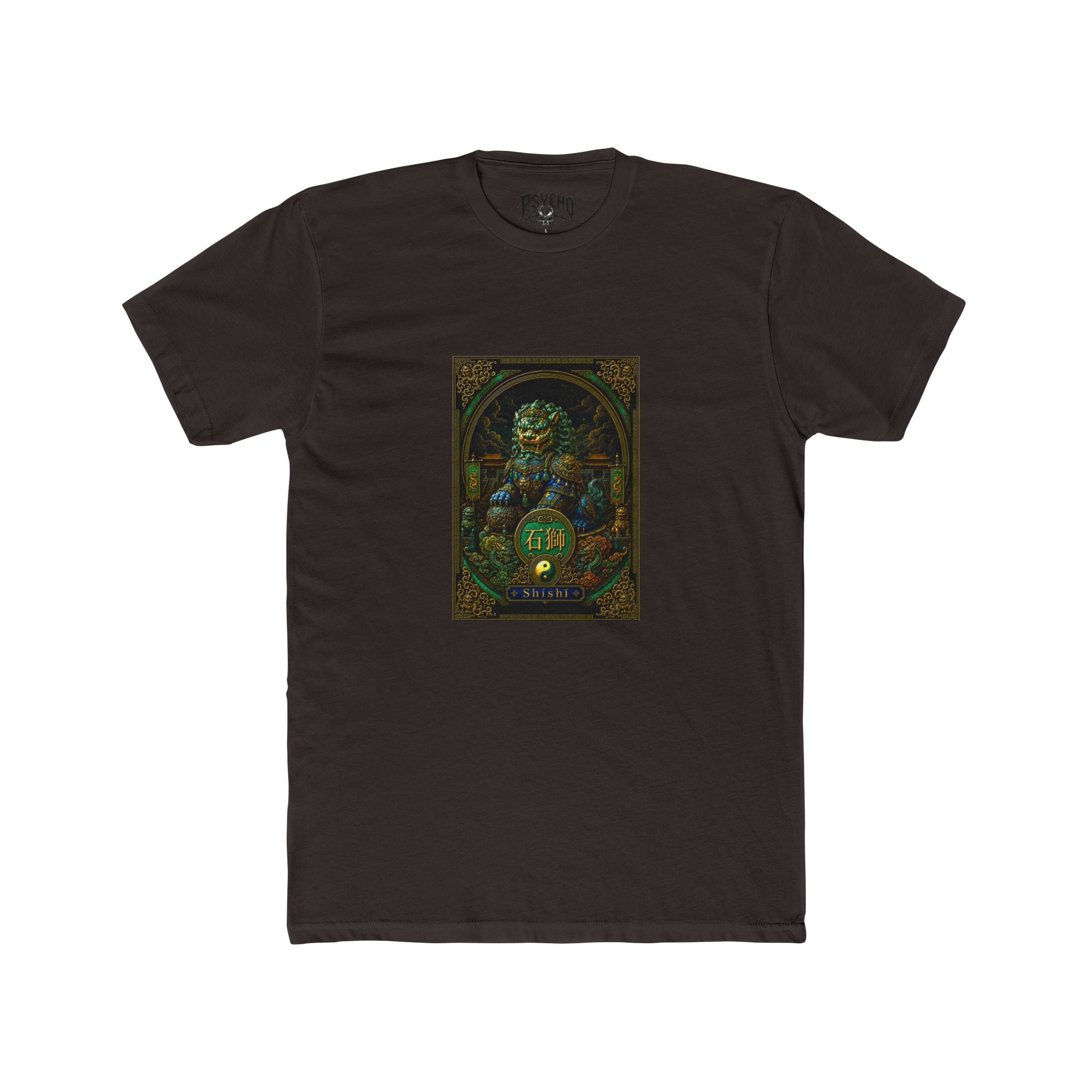 Mystic Druid Illustration Tee — Nature Guardian Graphic T-Shirt