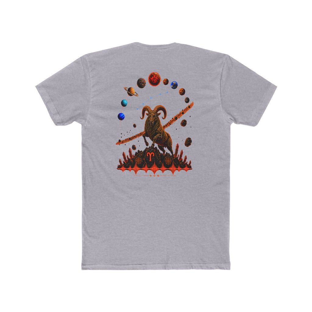 Aries Zodiac T‑Shirt — Fiery Ram Constellation Tee