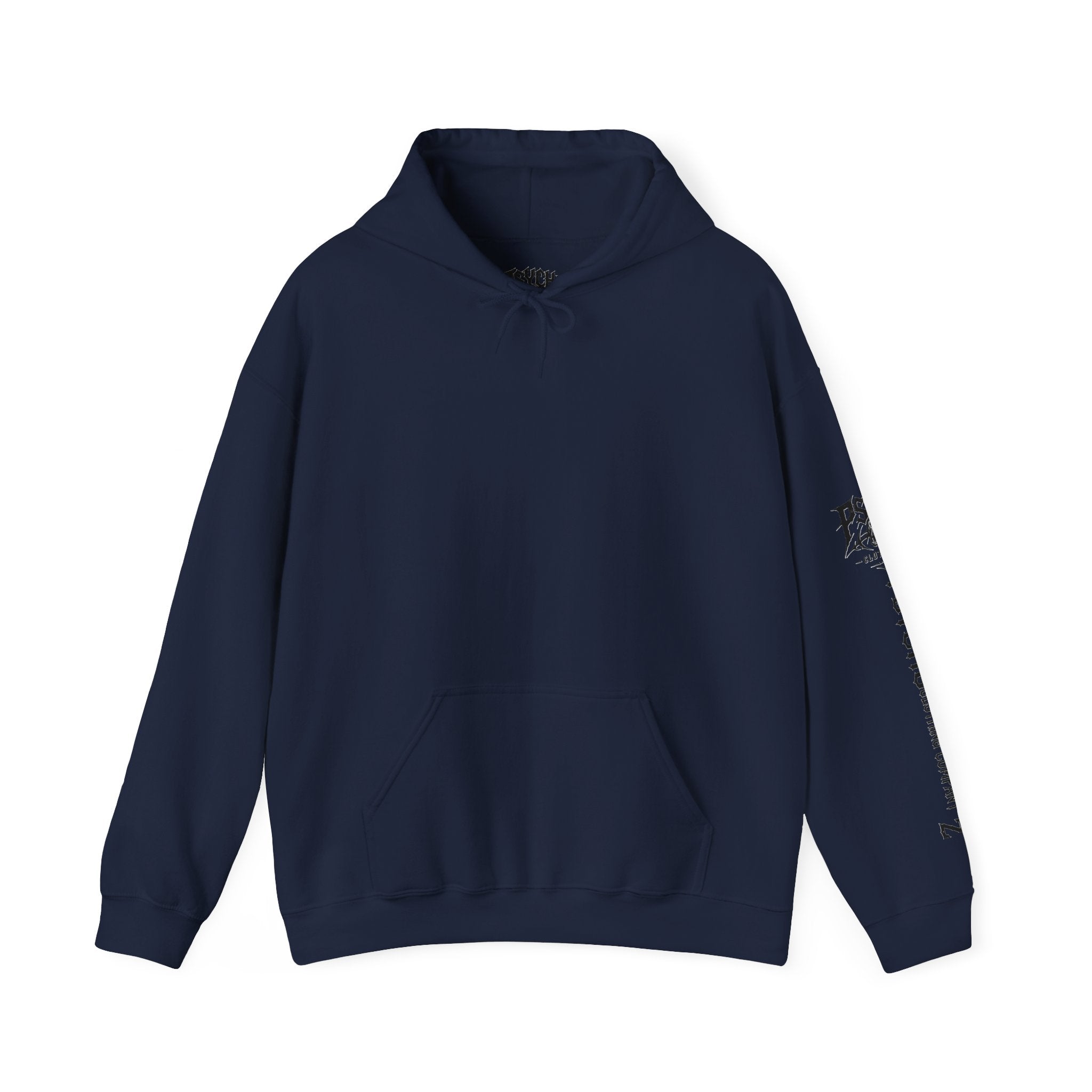Paradise Hotel Hoodie — Vintage Tropical Resort Logo Pullover