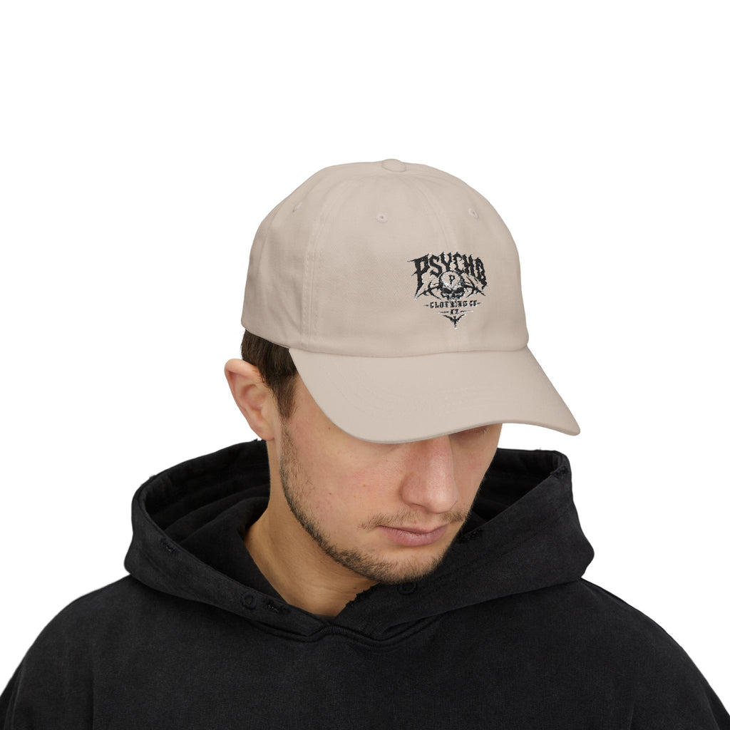 Psycho Clothing Co. Embroidered Dad Cap