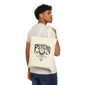 Psycho Clothing Co. Logo Tote Bag — Canvas Cotton Market Tote