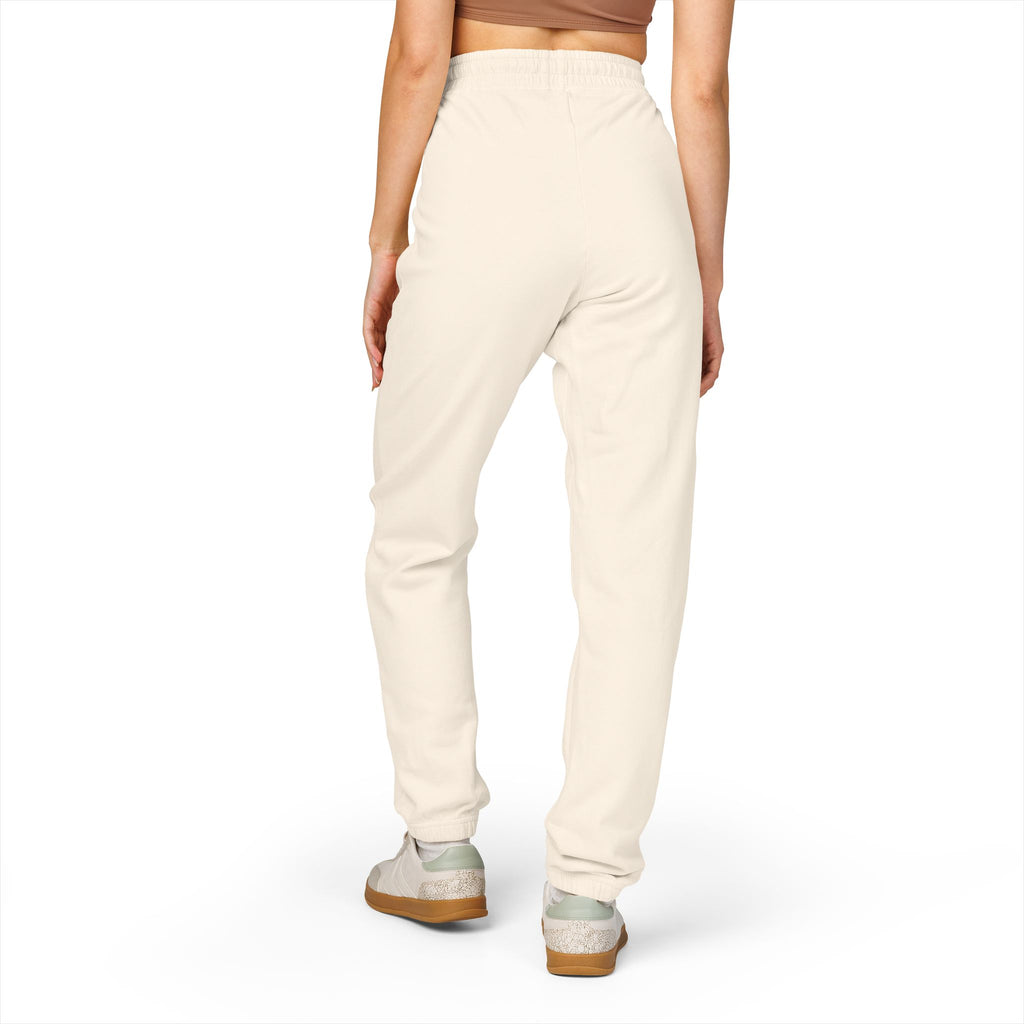 Charcoal 'Mushroom Club' Joggers — Casual Graphic Sweatpants