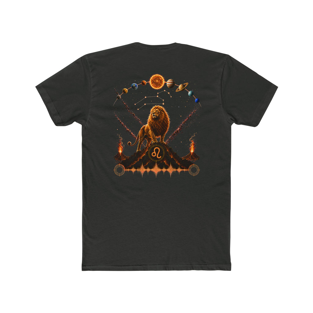 Leo Zodiac T‑Shirt — Lion Constellation Graphic Tee (Astrology, Birthday Gift)