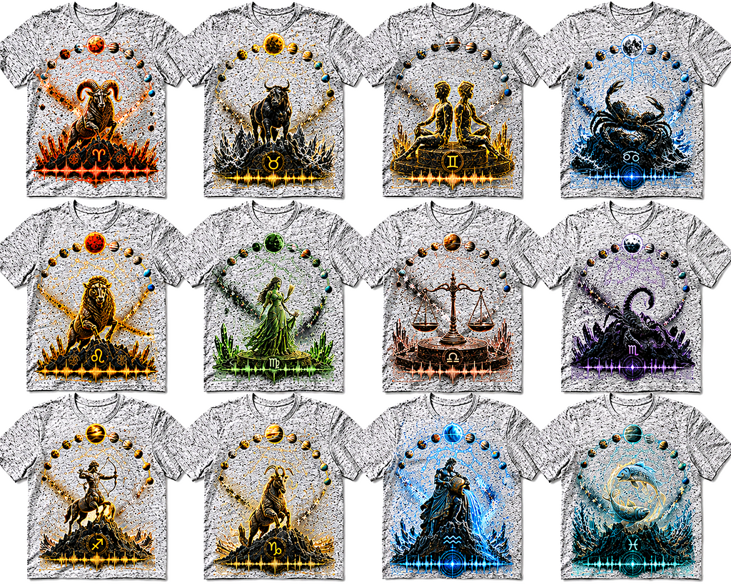 Zodiac Tee Shirts Premium