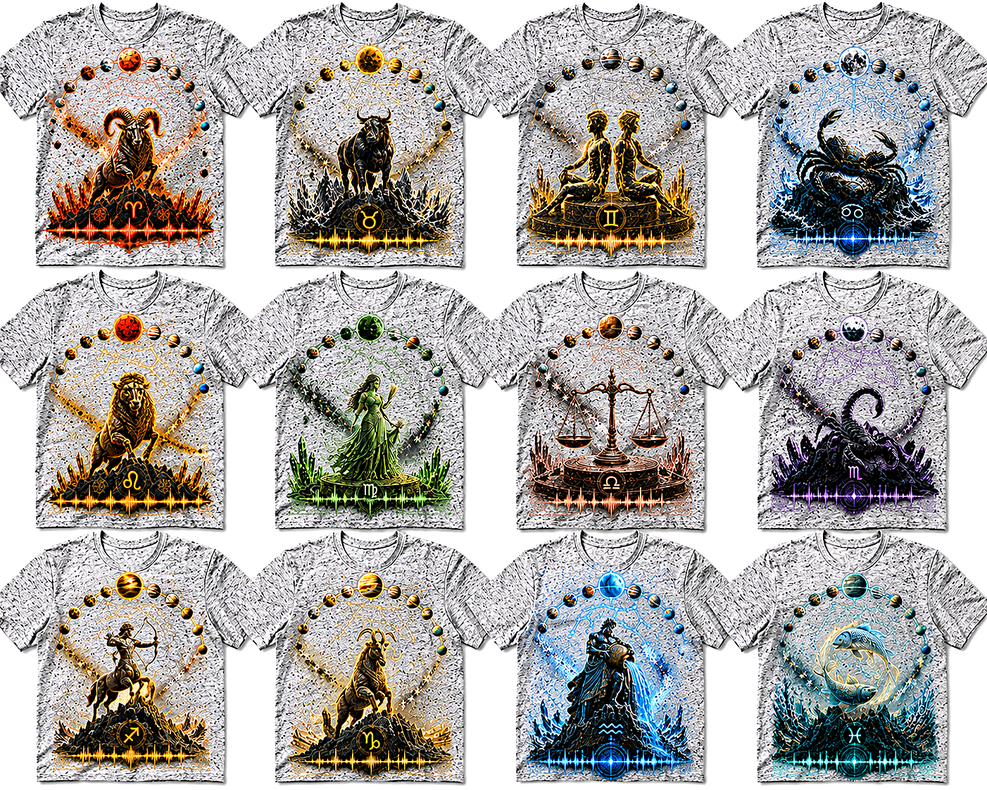 Zodiac Tee Shirts Premium