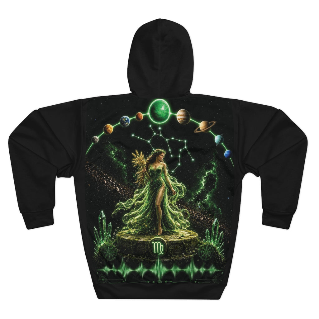 Virgo Celestial Maiden Hoodie — Psycho Zodiacs Graphic Hoodie