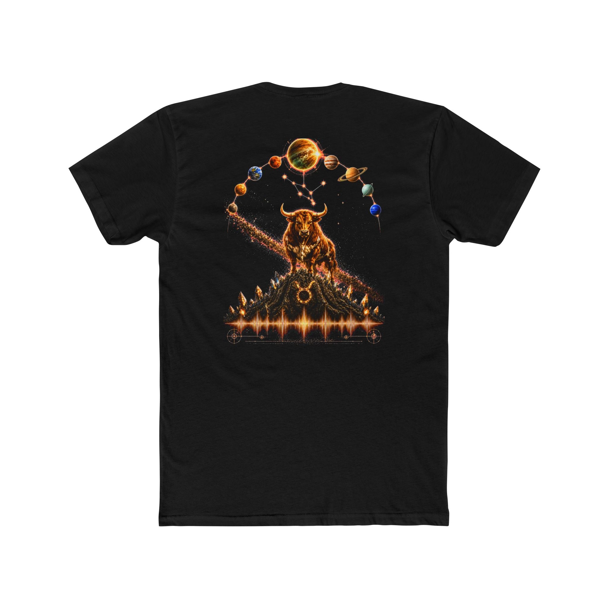 Astrology Taurus Constellation Tee — Zodiac Bull Graphic T-Shirt