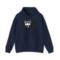 Life Graphic Hoodie — Bold Retro Black Text Hoodie
