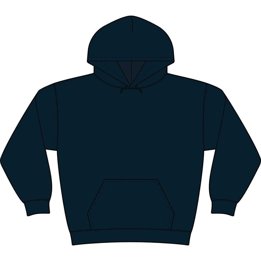 Psycho Clothing Co. Graphic Hoodie — Vintage Skull Logo Streetwear