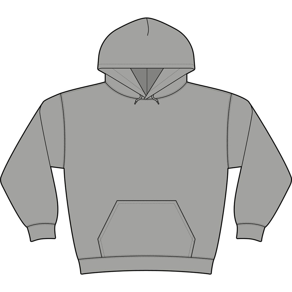 Psycho Clothing Co. Graphic Hoodie — Vintage Skull Logo Streetwear