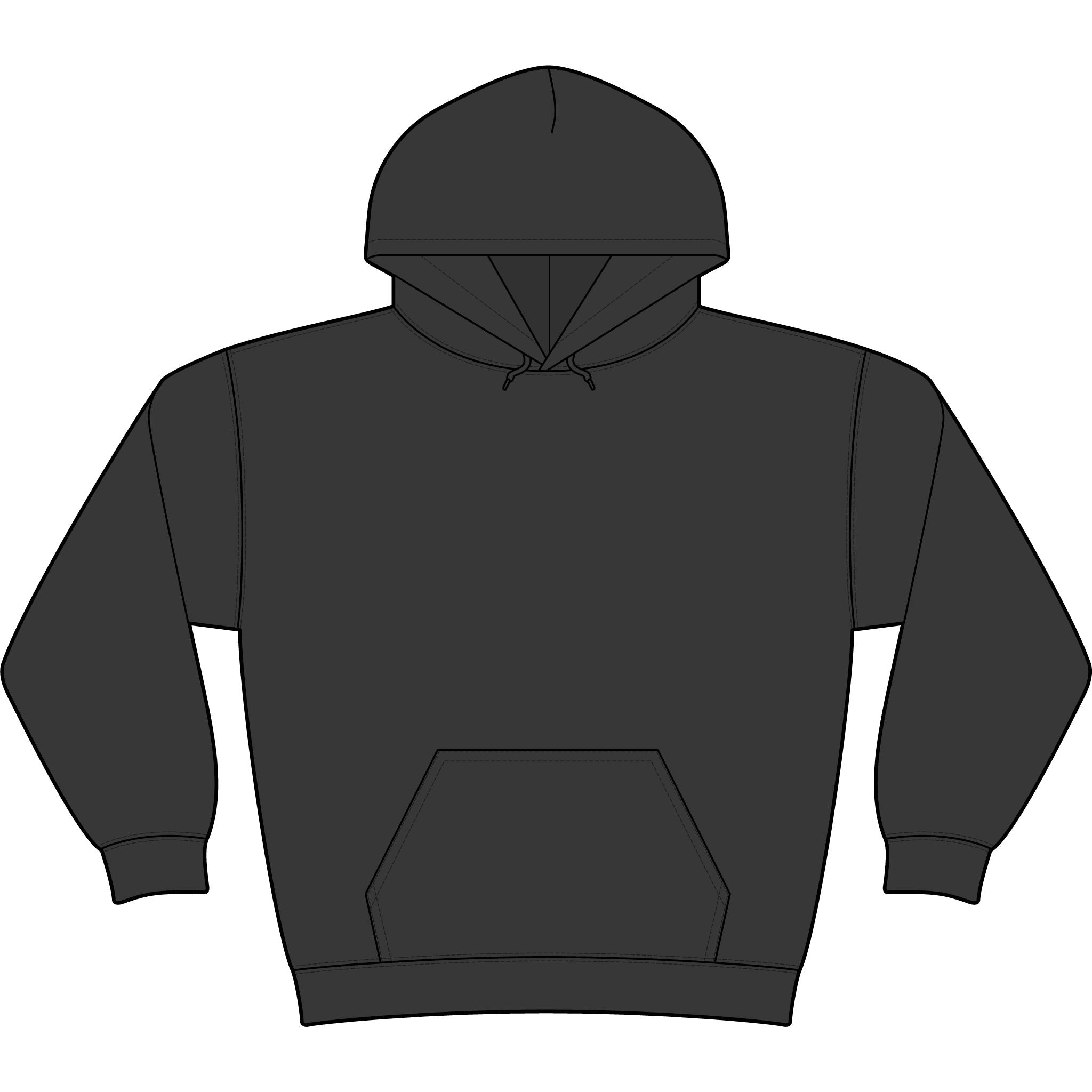 Psycho Clothing Co. Graphic Hoodie — Vintage Skull Logo Streetwear