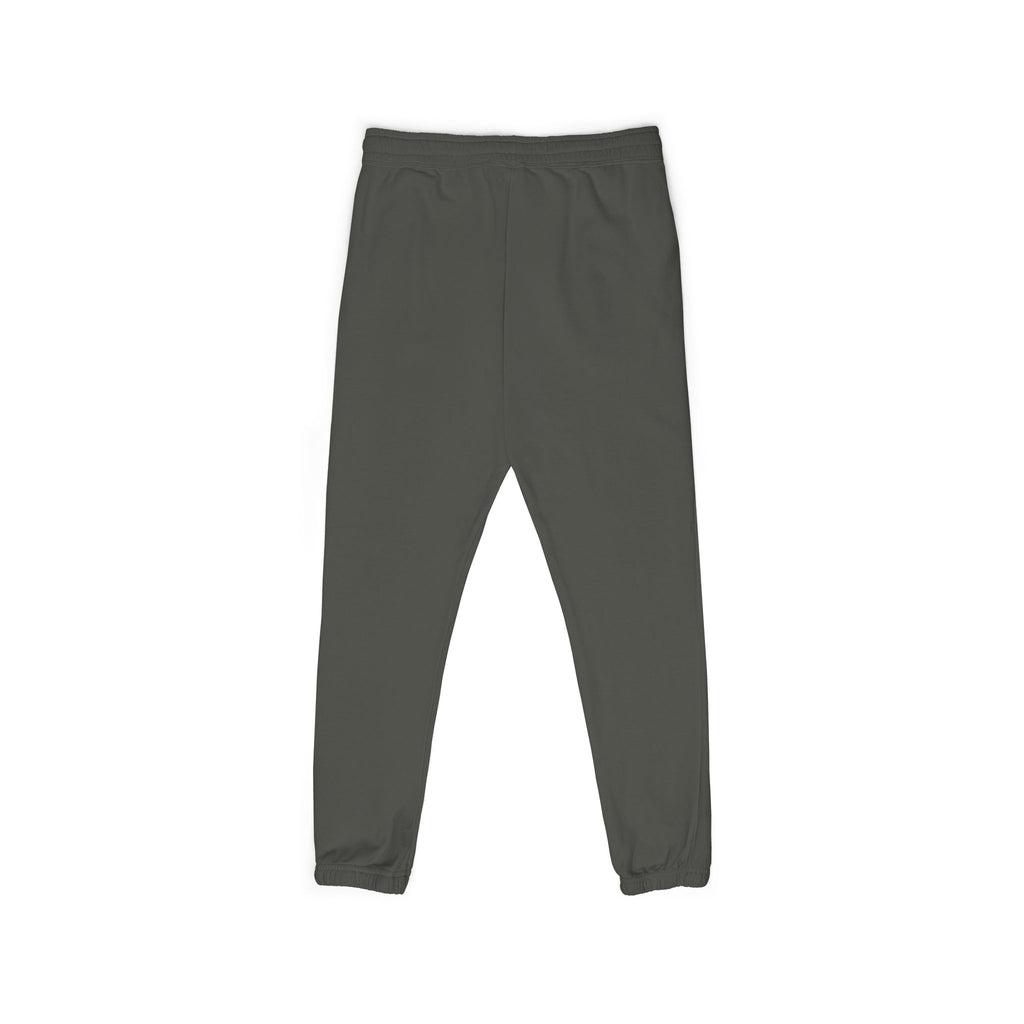 Charcoal 'Mushroom Club' Joggers — Casual Graphic Sweatpants