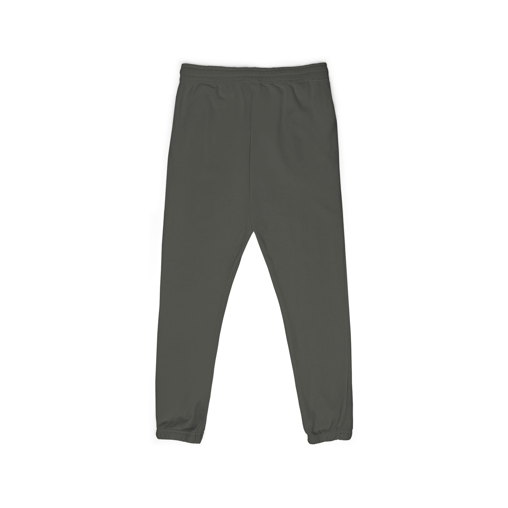 Charcoal 'Mushroom Club' Joggers — Casual Graphic Sweatpants