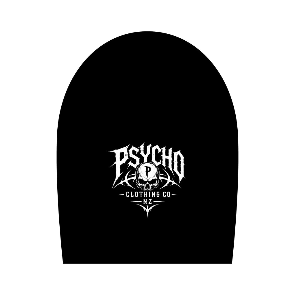 Psycho Clothing Co. Skull Tee — Graphic Heavyweight Garment-Dyed T-Shirt