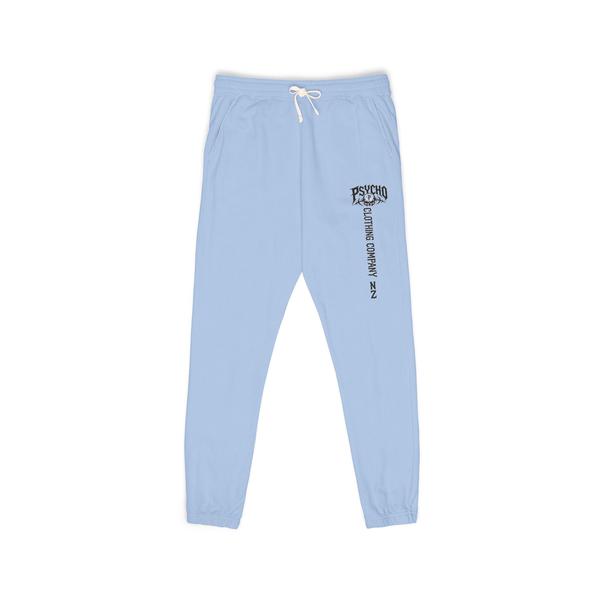 Charcoal 'Mushroom Club' Joggers — Casual Graphic Sweatpants