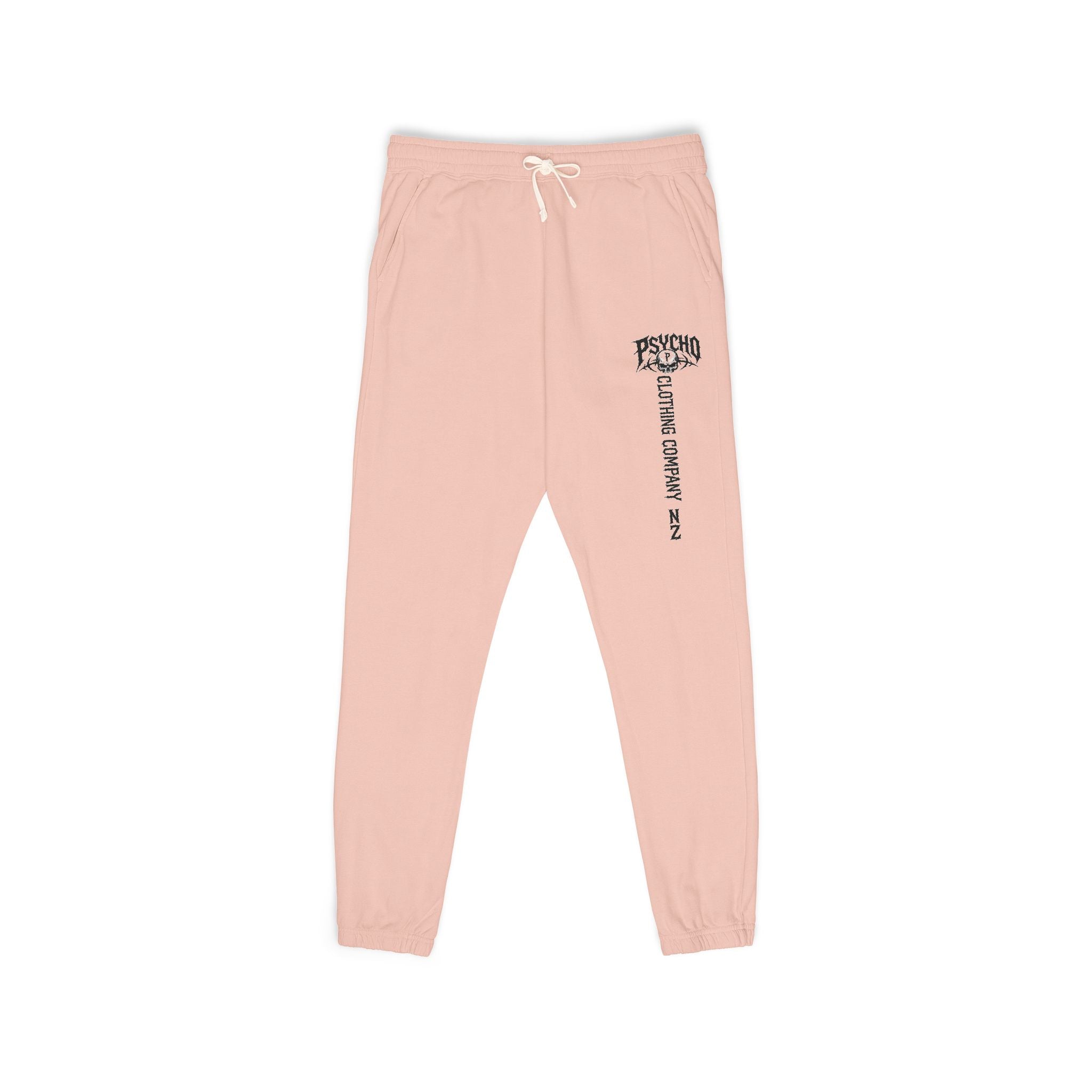 Charcoal 'Mushroom Club' Joggers — Casual Graphic Sweatpants