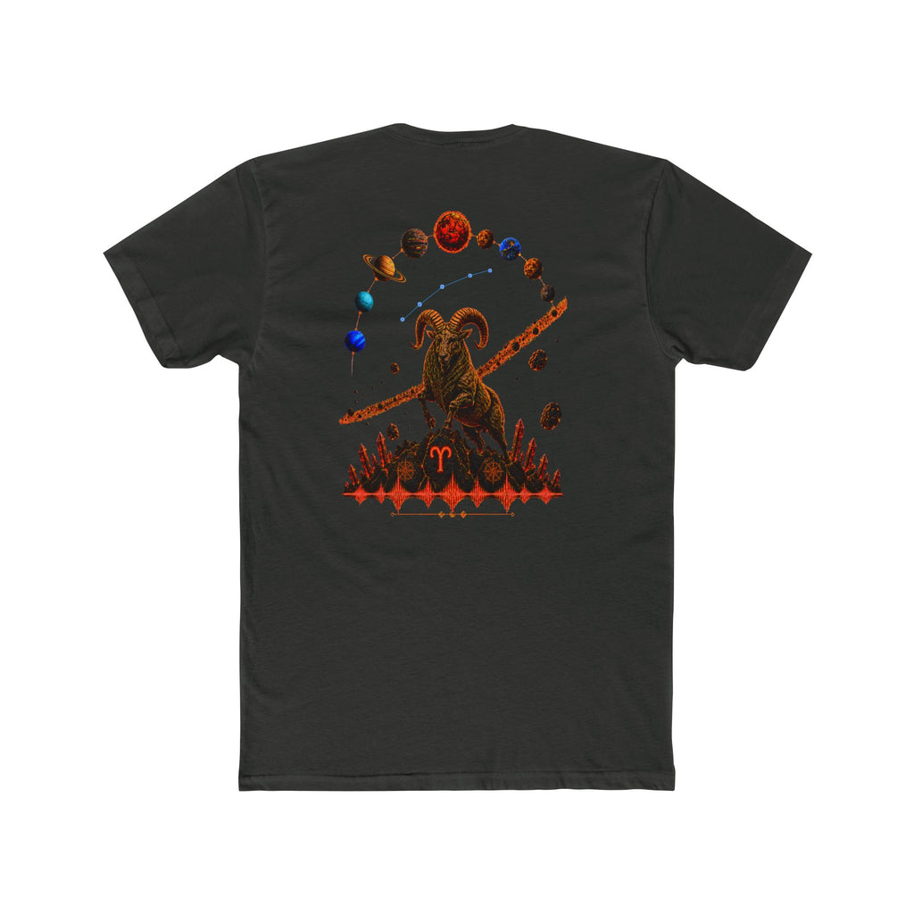 Aries Zodiac T‑Shirt — Fiery Ram Constellation Tee