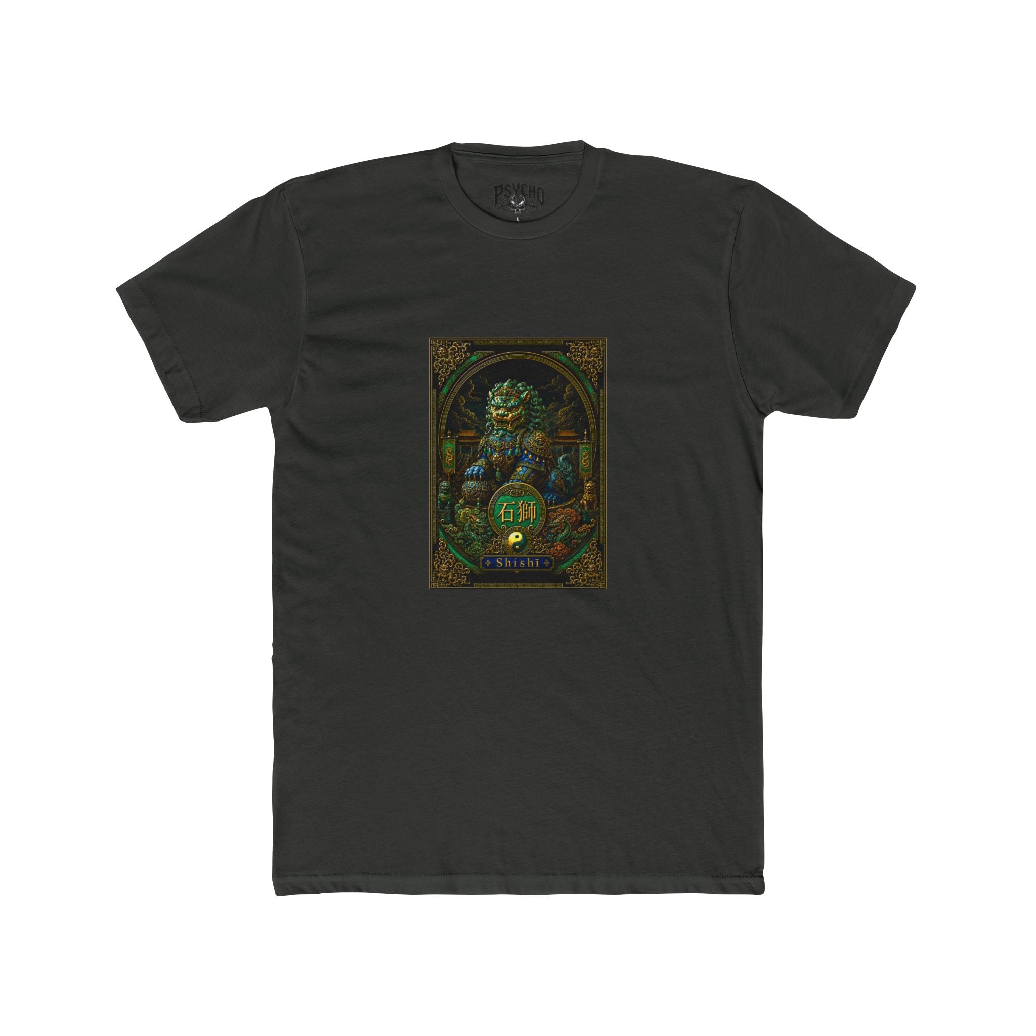 Mystic Druid Illustration Tee — Nature Guardian Graphic T-Shirt