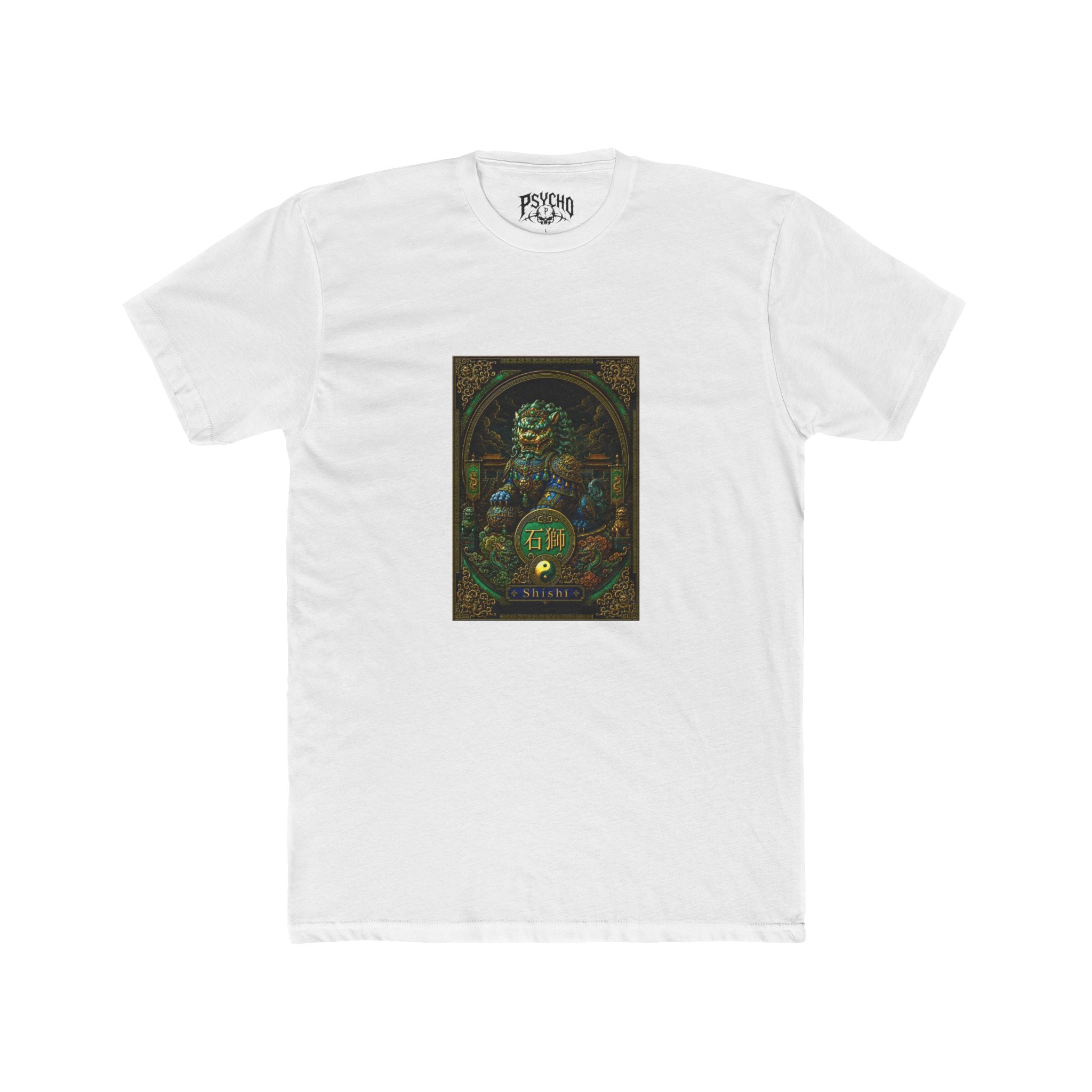 Mystic Druid Illustration Tee — Nature Guardian Graphic T-Shirt