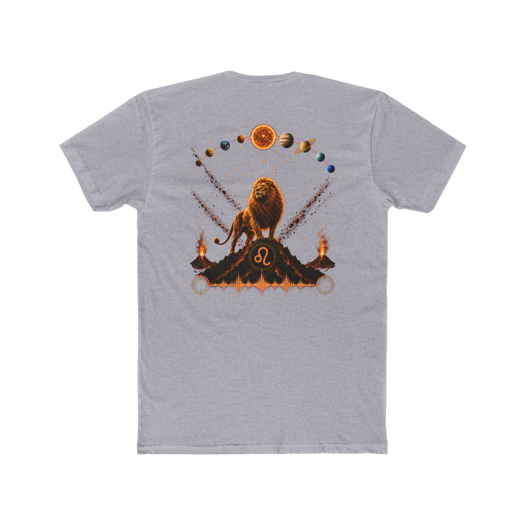 Leo Zodiac T‑Shirt — Lion Constellation Graphic Tee (Astrology, Birthday Gift)