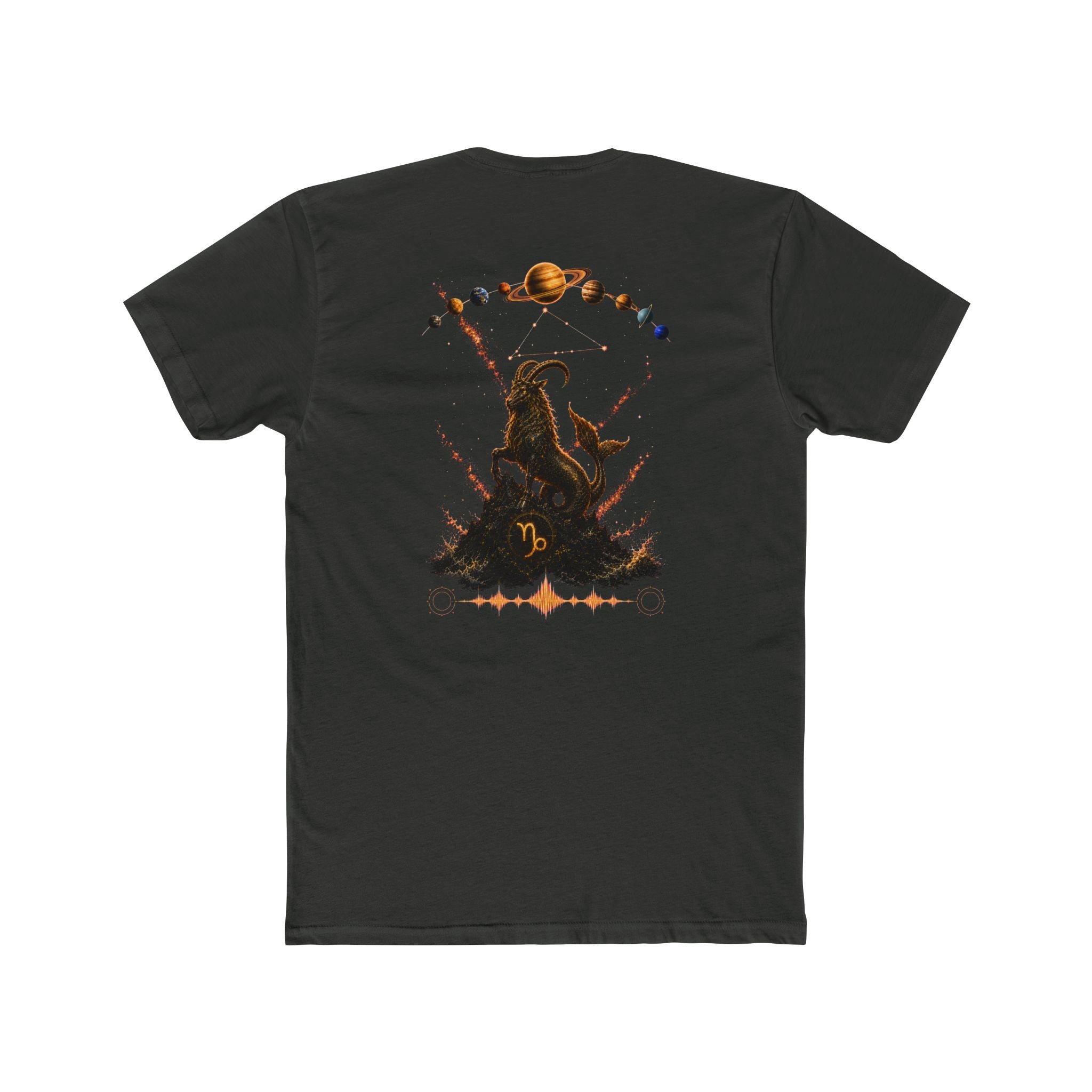 Capricorn Constellation Tee — Zodiac Goat Graphic T-Shirt