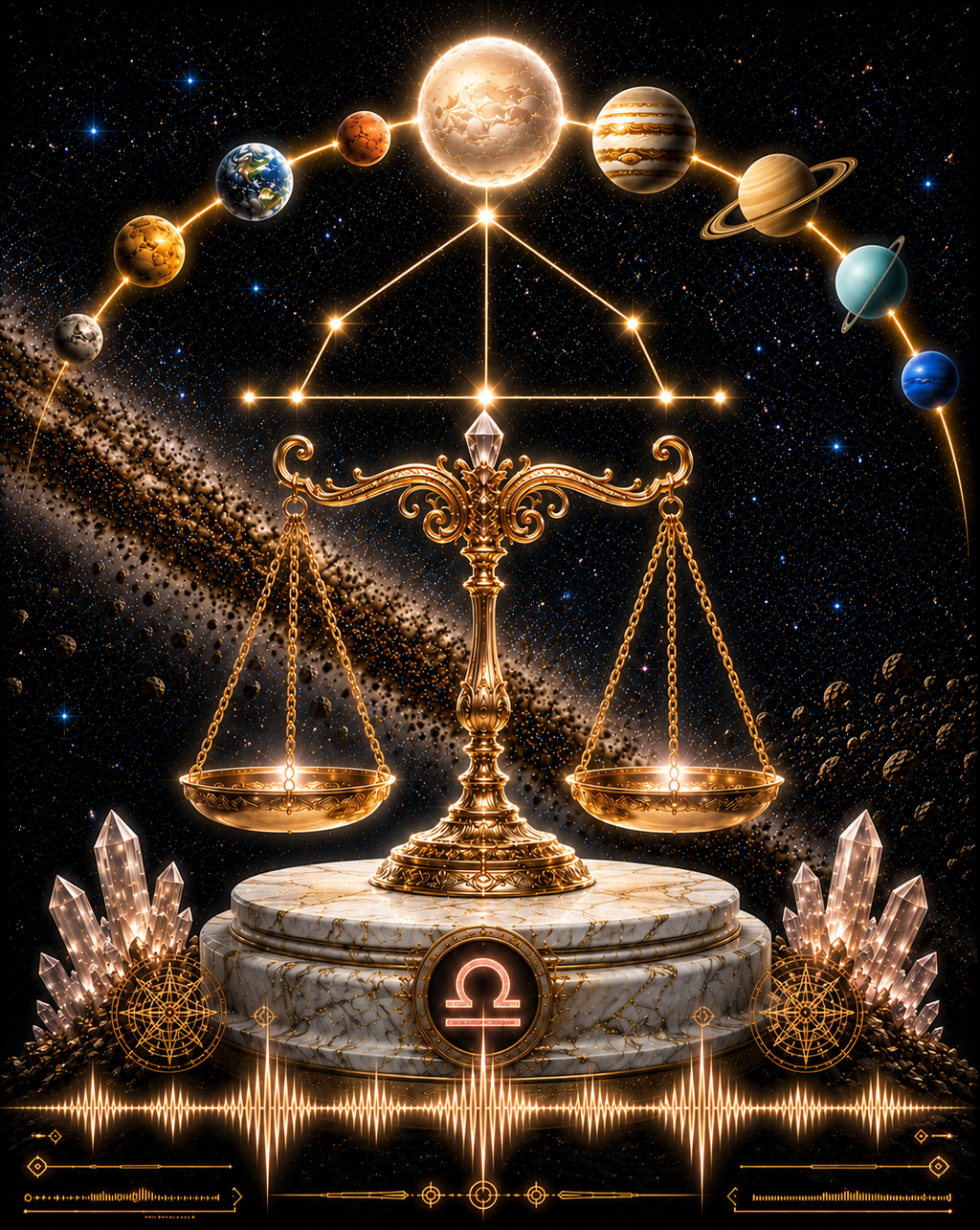 Zodiac Celestial Art Print — Choose Your Sign