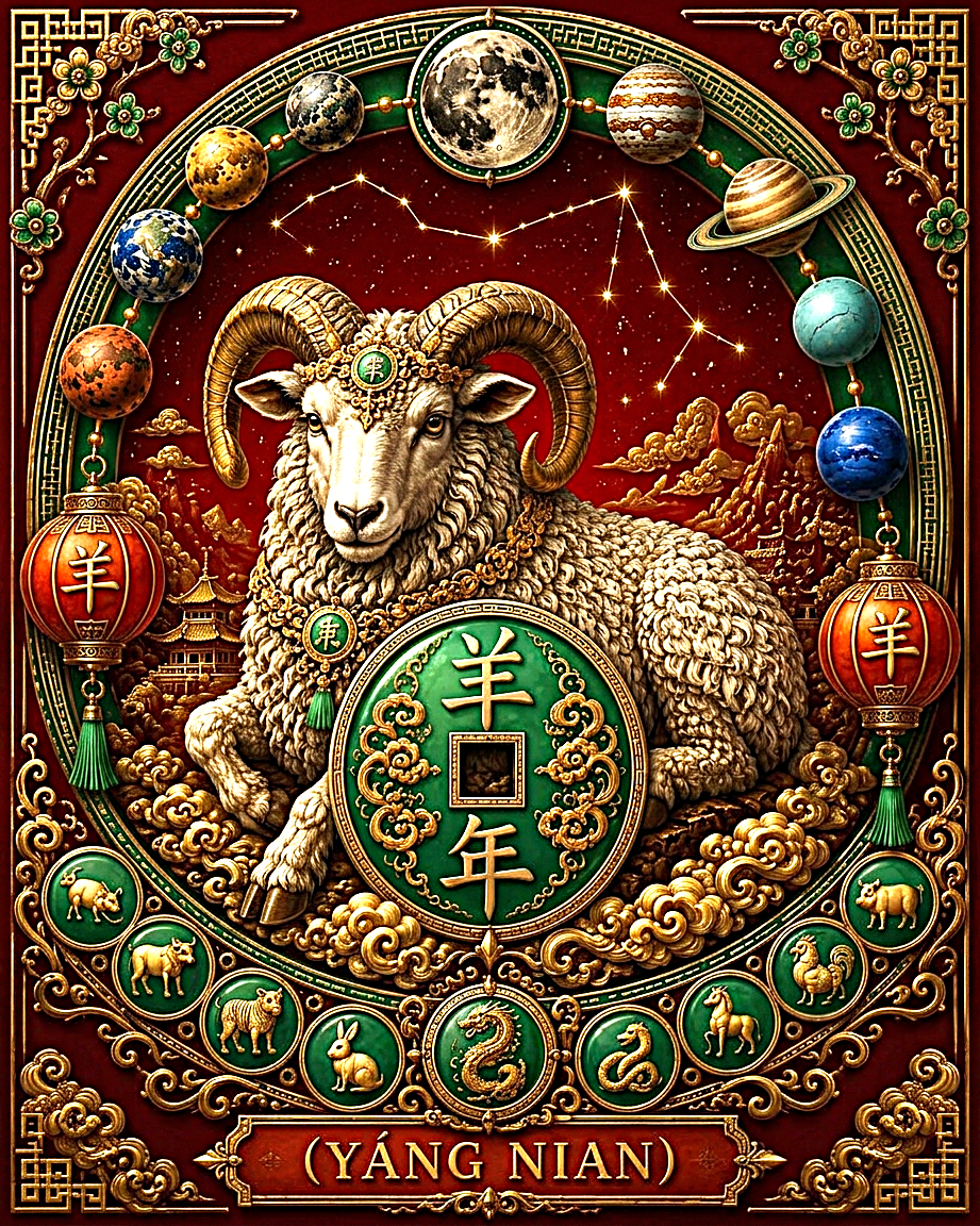 Chinese Zodiac & Imperial Guardian Art Print — Choose Your Design